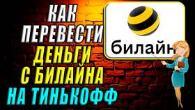 Как перевести деньги с Билайна на Тинькофф в Да