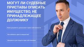 Почему приставы накладывают арест на имущество в Да