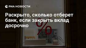 Закрытие вклада раньше срока: чем грозит в Да