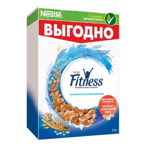 Готовый завтрак Nestle fitness 410 г в Да