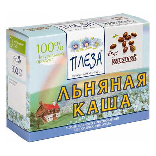 Каша льняная Плеза вкус шоколад 200 г в Да