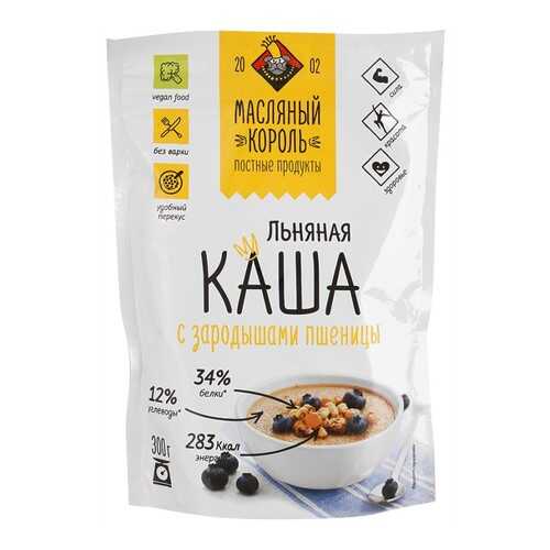 Льняная каша Масляный Король с зародышами пшеницы 300 г в Да