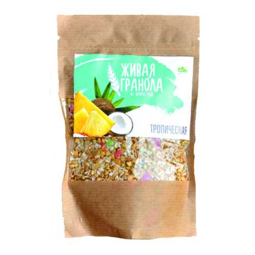 Живая гранола с проростками тропическая 130 г в Да