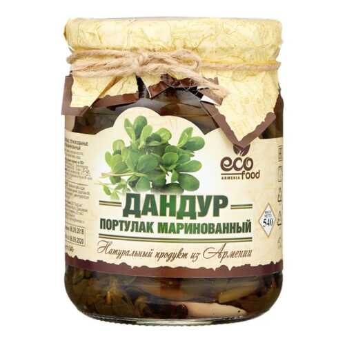 Дандур Ecofood портулак маринованный 540 г в Да