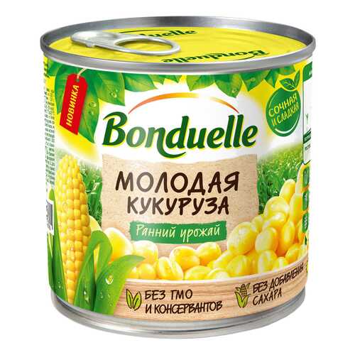 Кукуруза Bonduelle молодая консервированная 340 г в Да