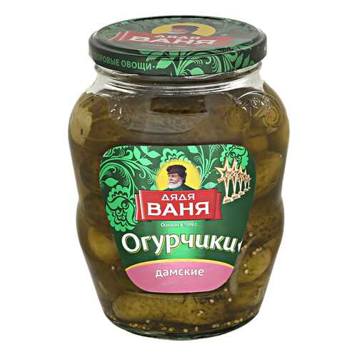 Огурцы Дядя Ваня дамские 680 г в Да