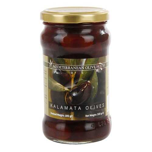 Оливки черные Mediterranean Olive House каламата 300 г в Да