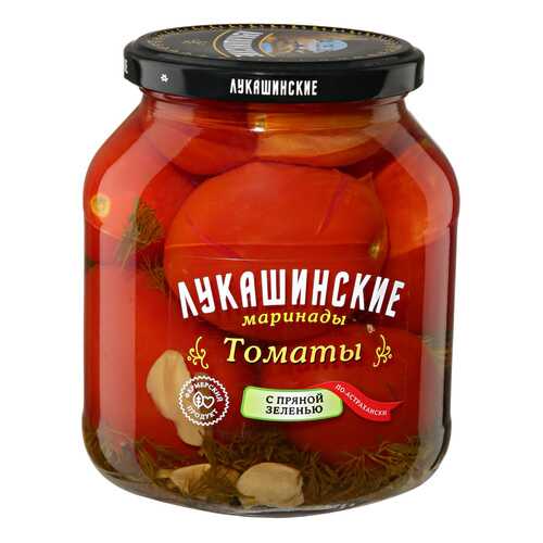 Томаты Лукашинские по-астрахански с пряной зеленью 670г в Да