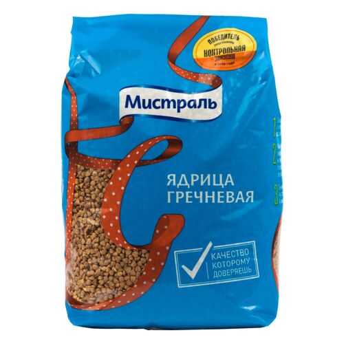 Крупа гречневая Мистраль ядрица 2 кг в Да
