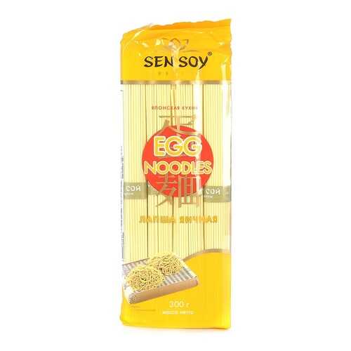 Лапша Sen Soy яичная 300 г в Да
