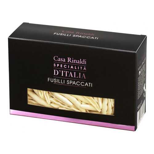 Макаронные изделия Casa Rinaldi fusilli spaccati 500 г в Да