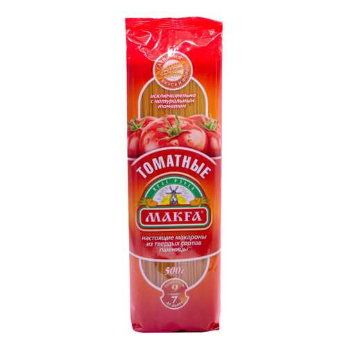 Макаронные изделия Makfa томатные 500 г в Да