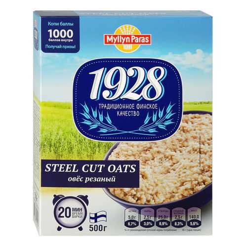 Овес Myllyn Paras Steel Cut Oats резаный 500г в Да