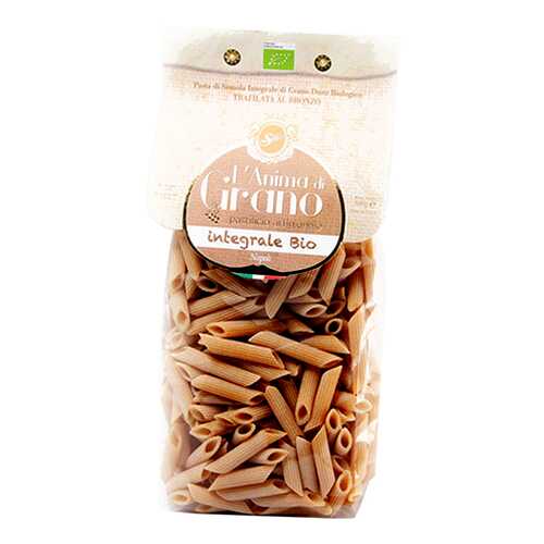 Паста La Bottega из твердых сортов пшеницы penne rigate bio integrali 500 г в Да