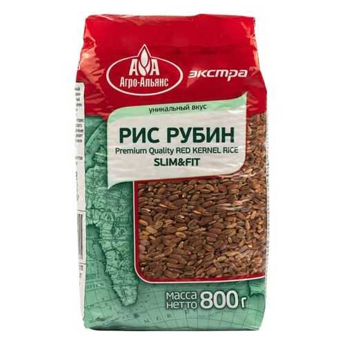 Рис Агро-Альянс рубин 800 г в Да
