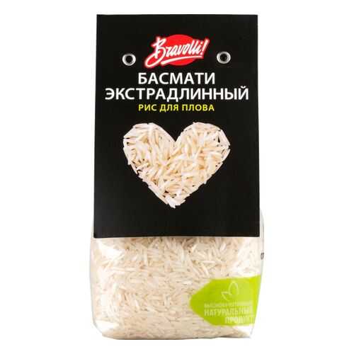 Рис для плова басмати Bravolli! экстрадлинный 350 г в Да