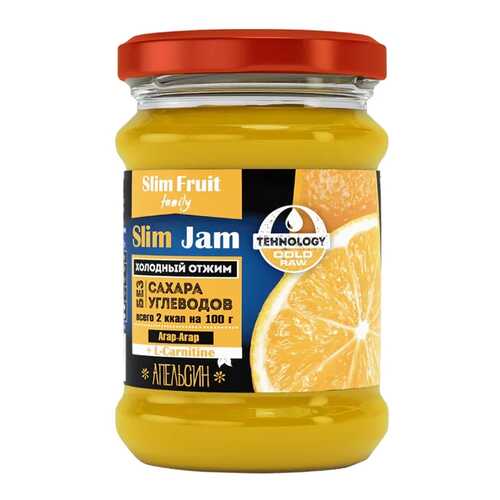 Джем Slim Fruit Family апельсин 250 г в Да