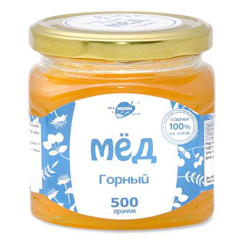 Мед горный Образ жизни 0.5 кг в Да