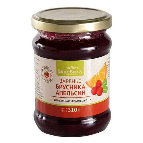 Варенье брусника - апельсин 310 г в Да