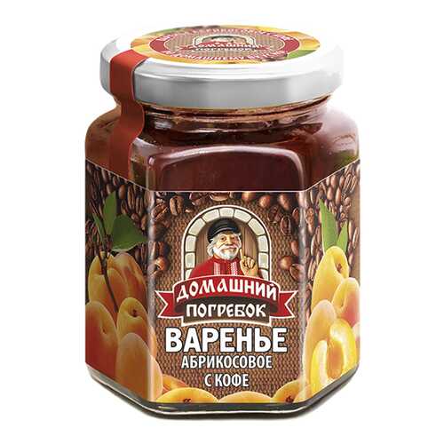 Варенье Домашний погребок из абрикоса с кофе 240 г в Да