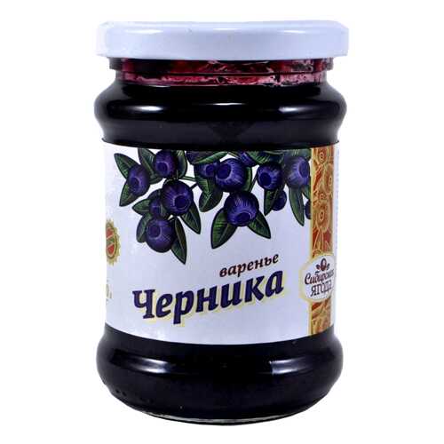 Варенье Ягода сибирская из черники 300 г в Да