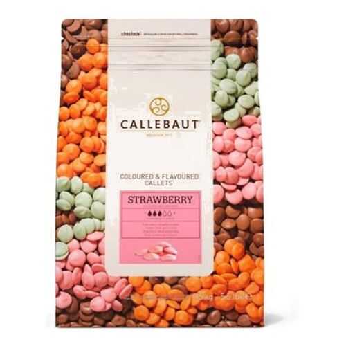 Callebaut - Шоколад Клубничный STRAWBERRY-RT-U70 2,5кг в Да
