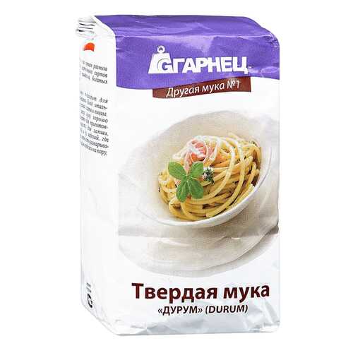 Мука Гарнец пшеничная твердая дурум 500 г в Да