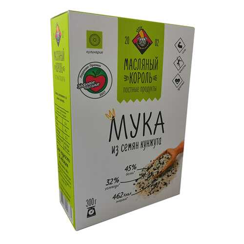 Мука кунжутная Масляный король 300 г в Да