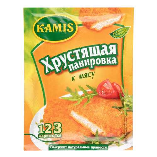 Панировка Kamis к мясу хрустящая 70 г в Да