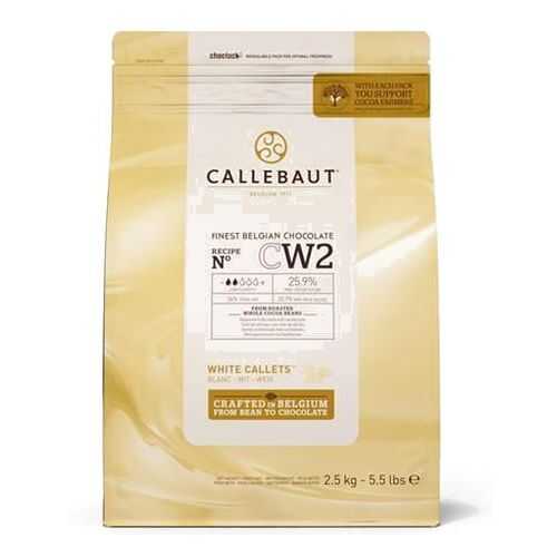 Шоколад белый Callebaut (CW2-RT-U71) 2.5 кг в Да