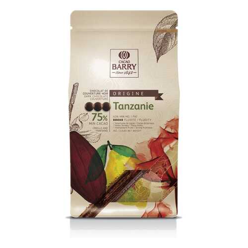 Шоколад Cacao Barry TANZANIE - Темный, 75%, 1кг. в Да