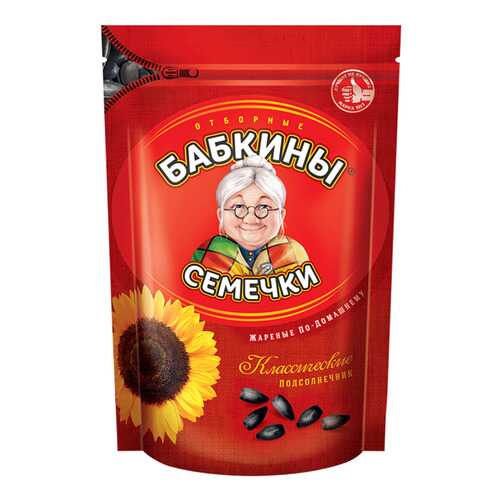 Семечки Бабкины жареные 300 г в Да