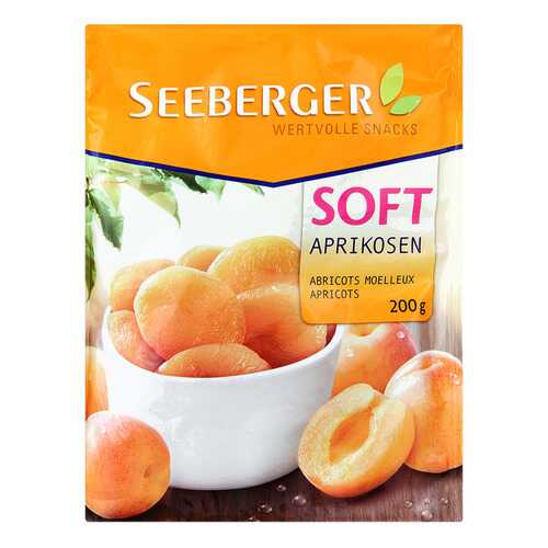 Сухофрукты Seeberger абрикосы мягкие 200 г в Да