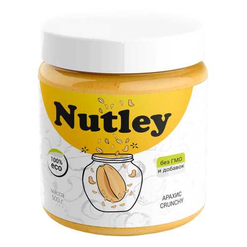 Арахисовая паста Nutley Crunchy 500 г в Да