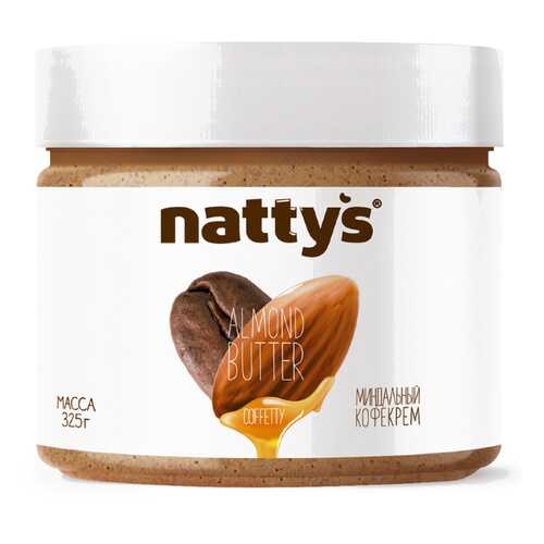 Миндальная паста Nattys Coffetty с кофе 325 г в Да