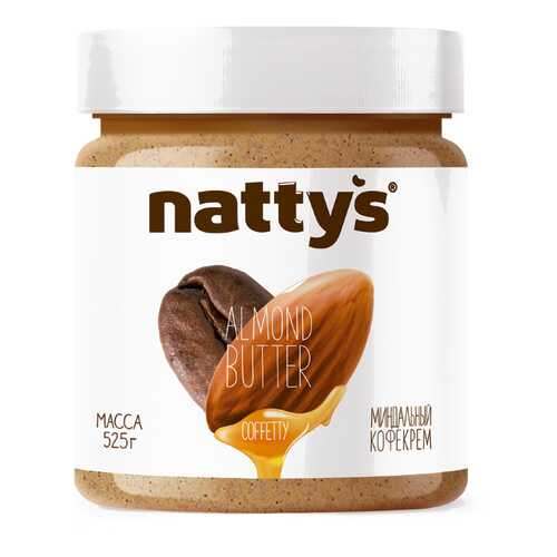 Паста Nattys Coffetty арахисовая с кофе 525 г в Да