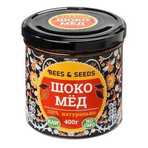 Шоколадный крем-мед без сахара Bees&Seeds здоровая энергия 400 г в Да