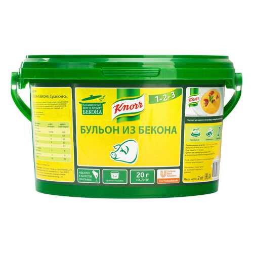 Бульон Knorr бекон 2 кг в Да