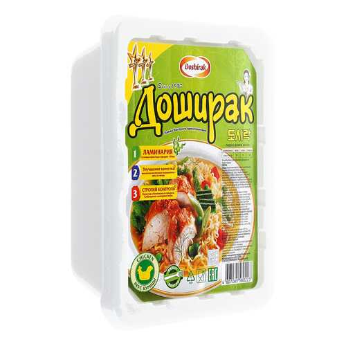 Лапша быстрого приготовления Доширак со вкусом курицы 90 г в Да