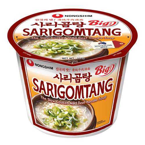 Лапша быстрого приготовления Саригомтанг Nongshim, чашка 114 г в Да