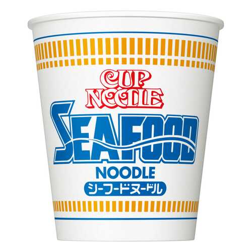 Лапша NISSIN CUP NOODLE Рамэн МОРЕПРОДУКТЫ SEAFOOD,75г, Япония в Да
