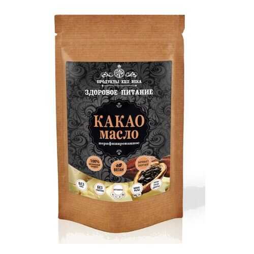 Какао-масло Продукты XXII века нерафинированное 100 г в Да
