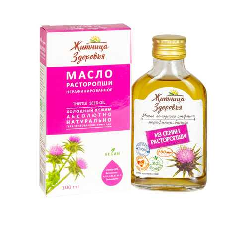 Масло из семян расторопши Житница здоровья 100 мл в Да