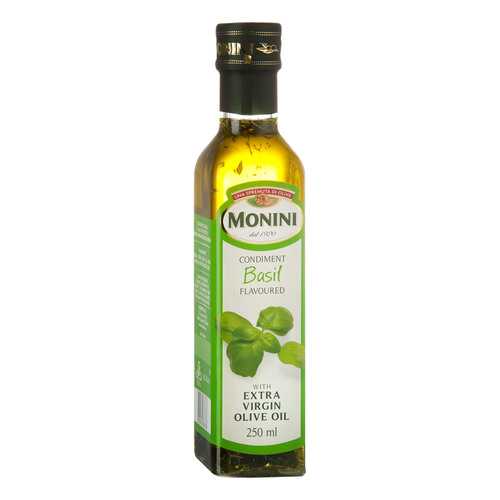 Масло оливковое Monini Extra Virgine с базиликом, 0.25 л, Италия в Да