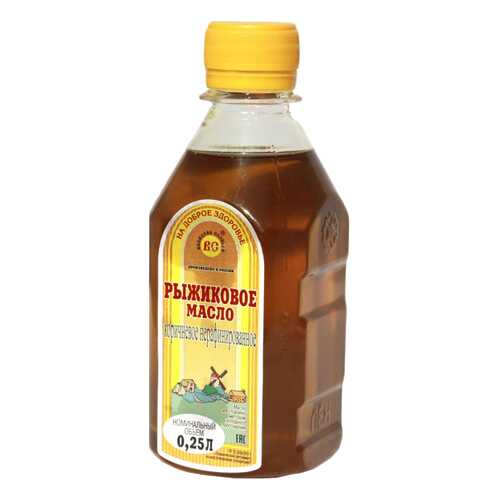 Масло рыжиковое нерафинированное пластик 0.25 л в Да