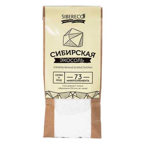 Экосоль Sibereco сибирская молотая 500 г в Да