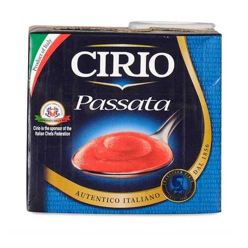 Пюре Cirio томатное Passata, 500 г Италия в Да
