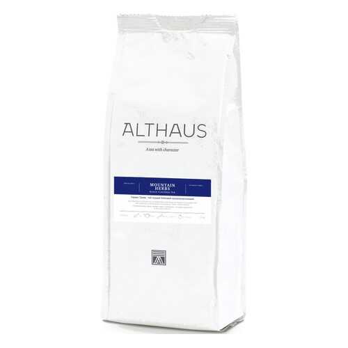 Чай Althaus Mountain Herbs, черный листовой с добавками, 250 гр в Да