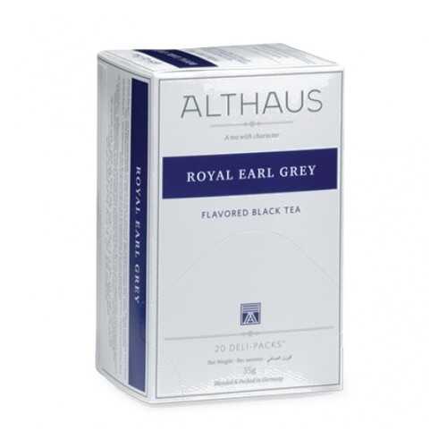 Чай Althaus Royal Earl Grey Deli Pack 20*1.75 г в Да