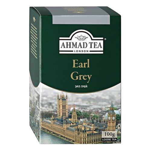 Чай черный Ahmad Tea Earl Grey 100г в Да